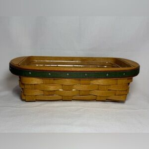 Longaberger 2006 Holiday Helper Basket With Liner